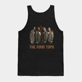 Timeless Soul Couture The Four Band's Melodic Mastery on Display Tank Top